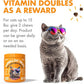 Hairball Treatment for Cats Natural Remedy with Apple Pomace, Psyllium Husk Omega 3 6 Fatty Acids Zinc Biotin Cat Supplement for Indoor Cats Promotes Healthy Digestion Furball Control 100 Yummy Chews