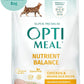 Optimeal Dry Cat Food - Healthy Balanced Nutrition for Immunity Support, Premium Nutrition Made with Natural Ingredients for Adult Cats, (8.8 lbs, Chicken & Brown Rice)