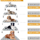 Elevated Outdoor Raised Dog Bed Outdoor Dogs Bed Lifted Pet Bed Dog Cot for Medium Pet Taste Life, Start with A Pet Bed 34'' x 20'' x 6.5''