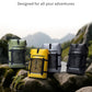 ECOHUB Waterproof Backpack for Women Men, 30L Roll-Top Closure Heavy Duty Dry Bag for Travel with IPX8 Waterproof Phone Case