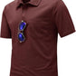 TBMPOY Men's Polo Shirts with Pocket Short Sleeve Quick Dry Casual Sports Outdoor Golf Shirt