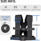 LIONSCOOL Weight Training Sled with Pro Pulling Belt or Vest Set, Sled Push with Adjustable Handle, Power Sled Workout Sled for Drag Speed Training Improvement and Strength