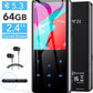 AGPTEK 64GB MP3 Player with Bluetooth 5.3, A19PL 2.4" Curved Screen Portable Music Player with Speaker Lossless Sound with FM Radio, Voice Recorder, Supports up to 128GB, Black