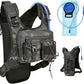 USA Original Patent Running Hydration Vest Backpack, Lightweight Chest Pack with 2.0L Water Bladder Bag Daypack for Hiking Running Cycling Race Marathon for Women Men