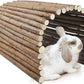 kathson Rabbit Wooden Bridge(20.0 x 11.8 inches),Guinea Pig Wood Tunnel Large Bunny Ladders Small Animal Flexible Hideout for Hamster Chinchillas Guinea Pig Hedgehog and Other Rodents
