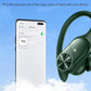 PocBuds Bluetooth Headphones Wireless Earbuds 80hrs Playtime Wireless Charging Case Digital Display Sports Ear Buds with Earhook Deep Bass IPX7 Waterproof Over-Ear Earphones for TV Phone Laptop Olive