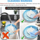 Water-Based Purifier Air Washer, Air Revitalizer & Freshener, Air Fresher with 7 LED Color Changing Light for Rooms (Blue)