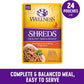Wellness Healthly Indulgence Shreds Adult Wet Cat Food, Natural, Protein-Rich, Grain Free, 3 Ounce Pouch, 24 Pack, (Tuna & Shrimp)
