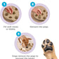 Outward Hound by Nina Ottosson Dog Smart Treat Puzzle Enrichment Toy, Level 1 Beginner, Tan, Composite