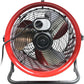 Maxx Air 16" High Velocity Turbo Fan with Pivoting Head - Efficient Air Circulation, High-Velocity Drum Fan Ideal for Home, Garage, or Workshop Use, Durable Construction, Easy Assembly
