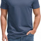 VEIISAR Premium V Neck T Shirts for Men - Modern Fitted Tees Vneck Undershirts
