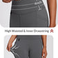 baleaf Women's Fleece Lined Leggings Waterproof Winter Hiking Pants Thermal Running Tights Zipper Pockets High Waisted