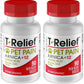 T-Relief Pet Pain Relief Arnica +12 Powerful Natural Medicines Help Ease Muscle Joint & Hip Pain Soreness Stiffness & Injuries Max Fast-Acting Soother for Dogs & Cats - 90 Tablets (2 Pack)