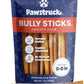 Pawstruck Premium 5-8" Bully Sticks for Dogs, 1 lb Bag - 100% Digestible, Natural Beef, Low Odor, Long-Lasting Chew for Medium & Large Dogs - Single Ingredient, Rawhide-Free Treat