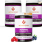 ACTIVATEDYOU Morning Complete Daily Wellness Greens Superfood Drink Mix for Gut Health w/Prebiotics, Probiotics, Antioxidants, Green Superfoods, 10 Billion CFUs (3 Pack, Mixed Berry)