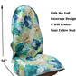 Car Seat Cover Protector Front Seats,for Gym Workout,Running,Swimming,Beach and Hiking,Waterproof Sweat Towel Bucket Seat Covers for Cars SUV Trucks (Chrysanthemum, 1Pcs)