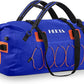 HEETA Waterproof Duffel Bag Motorcycle Dry Bag Backpack, 60L/80L Extra Large Rolltop Travel Duffle Bags with Straps & Handles for Kayaking Rafting Boating Canoeing Camping Gym Beach Cruise Ship