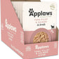 Applaws Natural Wet Cat Food in Broth, Limited Ingredient Wet Cat Food Pouches, No Additives, Made with Natural Ingredients, Tuna Fillet with Salmon in Broth (12 x 5.3oz Pouches)
