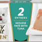 Fancy Feast Gems Pate Cat Food Mousse With Tuna and a Halo of Savory Gravy Cat Food - (Pack of 8) 4 oz. Boxes