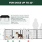 FXW Rollick Unleashed Dog Playpen for Indoor, Yard, RV Camping, 32 inch 8 Panels for Small and Medium Dogs│Patented