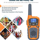 Woktok Kids Walkie Talkies, Long Range 2 Way Radio 22 Channel, Durable Toy Birthday Gifts for 6-12 Year Old Boys and Girls, Handheld Walkies Talkie for Outside Hiking Camping（No Batteries）