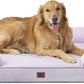 EHEYCIGA Orthopedic Dog Beds for Extra Large Dogs 44x32Inch, Waterproof Memory Foam XL Pet Bed with Sides, Non-Slip and Egg-Crate Foam Big Dog Couch Bed with Washable Removable Cover, Lilac