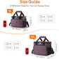 Lifewit Medium Lunch Bag Insulated Lunch Box Soft Cooler Cooling Tote for Adult Men Women, Purple 12-Can (9L)