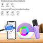 Karaoke Microphone Machine Toys for Kids Adults, Mini Portable Bluetooth Speaker with 2 Wireless Mics, Christmas Birthday Gifts for Boys Girls Ages 3 4 5 6 7 8 9 10 11 12+ Year (Purple)