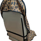 Car Seat Cover Protector Front Seats,for Gym Workout,Running,Swimming,Beach and Hiking,Waterproof Sweat Towel Bucket Seat Covers for Cars SUV Trucks (Leopard, 2Pcs)