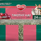 Kaytee All Natural Timothy Hay Plus Cranberries For Guinea Pigs, Rabbits & Other Small Animals, 24 Ounce