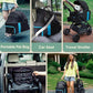 Dog Stroller, Cat Strollers, 5-in-1 Pet Stroller with Detachable Waterproof Carrier for Small/Medium Dogs Cats up to 55lbs, All-in-One Fold Without Detaching Carrier for Dogs Cats 10 lbs to 55 lbs