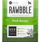 BIXBI Rawbble Dry Dog Food, Pork, 24 lbs - USA Made with Fresh Meat - No Meat Meal & No Corn, Soy or Wheat - Freeze Dried Raw Coated Dog Food - Minimally Processed for Superior Digestibility