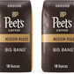 Peet's Coffee, Medium Roast Ground Coffee - Big Bang 36 Ounces (2 Bags of 18 Ounces)