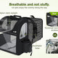 Pecute Pet Carrier Backpack, Dog Carrier Backpack, Expandable with Breathable Mesh for Small Dogs Cats Puppies, Pet Backpack Bag for Hiking Travel Camping Outdoor Hold Pets Up to 18 Lbs