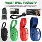 Resistance Bands for Working Out, Exercise Bands, Workout Bands, Pull Up Assistance Bands for Body Stretching Training Physical Therapy Muscle Training for Men & Women