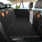 Back Seat Extender for Dogs - Holds 450lbs, Waterproof Dog Car Seat Cover for Back Seat with Hard Bottom for Cars SUVs Truck,Anti-Scratch No Slip Large Space Pet Backseat Protector,Black