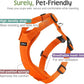 Dog Seat Belt, Safety Vest Dog Car Harness with Adjustable Buckle Dog Seat Belt for Vehicle Nylon Pet Safety Seat Belts Heavy Duty(L, Orange)