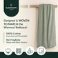 Cloud Scape Linen 100% Cotton Queen Size Blanket, Herringbone Pattern, Lightweight Summer Blanket,Best Gifts for Women, fits Full Size Bed, 92 x 92, Olive Green