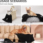 1 Pack 3 Calming Blankets Fluffy Premium Fleece Pet Blanket Soft Sherpa Throw for Dog Puppy Cat Black Large (41"x31")