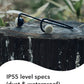 nwm GO Wireless On-Ear Speakers (Open Ear Earphones) Sound Leakage suppressed (PSZ Technology - Bone Conduction Alternative) Designed in Japan | Fog Black