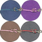 Dura-Tech Cushion Lunge Line for Horses | Stable Use & Horse Training | Horse Lunge Line with Snap | Durable Horse Lead Rope | 30 Foot Length | Replaceable Brass Snap