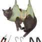 Guzekier Cat Grooming Hammock Harness for Cats, Cat Nail Clipper