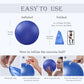Soft Pilates Ball 9 Inch, Ideal Small Exercise Ball Between Knee Squeeze for Physical Therapy Yoga Core Medicine Abs Pt Bouncy, Mini Rubber Fitball Barre Workout Equipment for Women Men Kid Toddler
