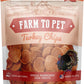 Farm To Pet Dog Training Treats, Healthy Turkey Dog Treats - 12 oz, Crunchy, Single Ingredient, All Natural Turkey Chips, Easy to Digest, Great for Dogs with Chicken Allergies, Made in USA