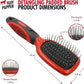 Tuff Pupper Stainless Steel Pin Brush for Long or Short Hair Pets - Detangling & Dematting Undercoat Brush for Dogs, Cats, and All Pets