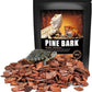 BNOSDM Reptile Cork Bark Substrate Bedding Tortoise Natural Cork Wood Chips Reptile Breeding Bedding Habitat Decor for Ball Python Lizard Snake Spiders Geckos Bearded Dragons Hermit Crabs （0.99LB）