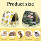 JSPYFITS 2 Pack Guinea Pig Hideout,Small Animal House Guinea Pig Bed Washable Cage Accessories for Small Pet Bunny/Rabbit/Hamster/Chinchilla Guinea Lemon/Forest