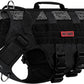 OneTigris No Pull Dog Harness for Small Dog, Mesh Design Breathable Military Dog Molle Vests with Handles, Service Dog Vest Harness for Walking Hiking Training