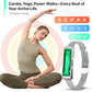Smart Health Wristband, Wearable Activity & Fitness Tracker Band, 24/7 Sleep Tracker, All-Day Automatic Continuous Heart Rate Tracking, HRV Monitor, Blood Pressure, Stress, 2 Bands, with Free APP
