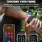Military Smart Watches for Men (Answer/Make Calls),1.91'' Fitness Smart Watch for Android and iPhone,IP68 Waterproof Fitness Tracker with Step Counter/Sleep Monitor/110+ Sport Modes,Smartwatch for Men